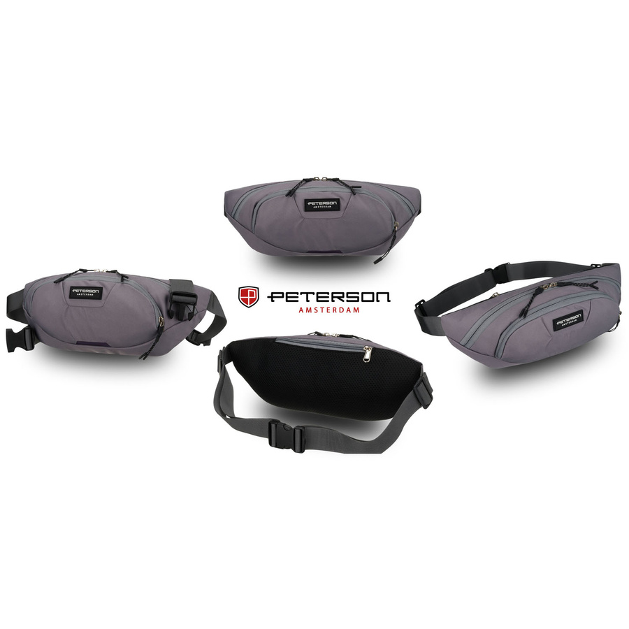Polyester bumbag PETERSON PTN SWY-01