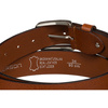 Leather belt PETERSON PTN LTP-TWT