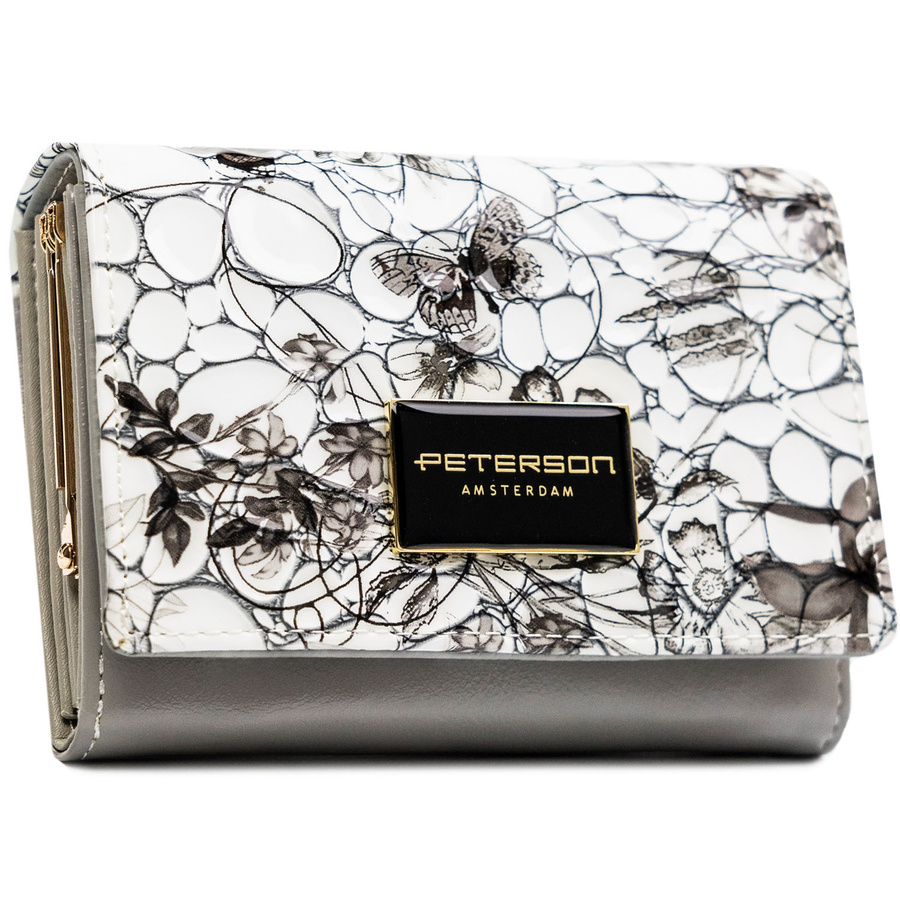 Leather wallet RFID PETERSON PTN PH30-LFL