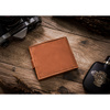 Leather wallet RFID N992L-CHM-HORSE-BL