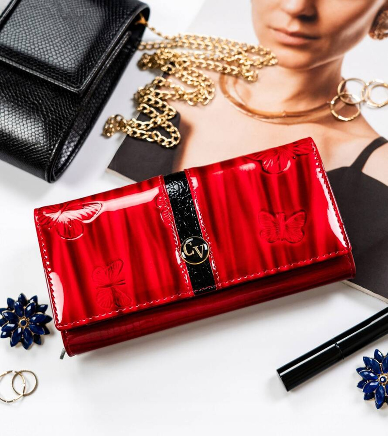 Leather wallet RFID 4U CAVALDI H20-3-DBF