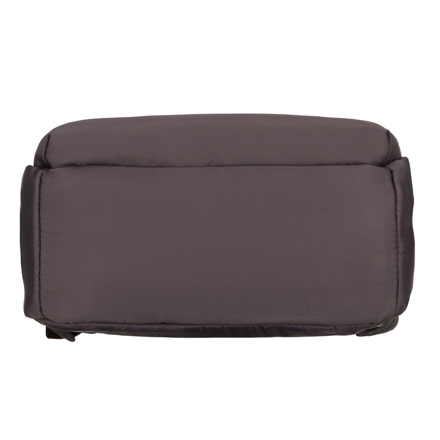 Szary, miejski plecak damski z nylonu - Peterson