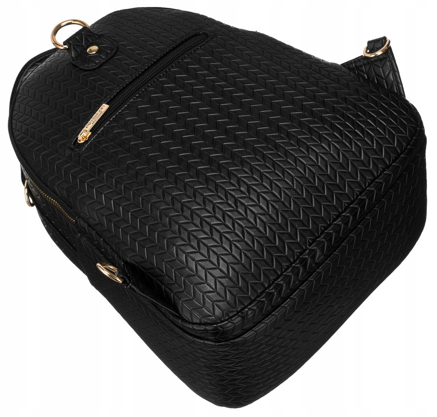 Leatherette bagpack PETERSON PTN F3606