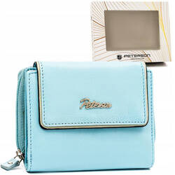 Leather wallet RFID PETERSON PTN KA-26