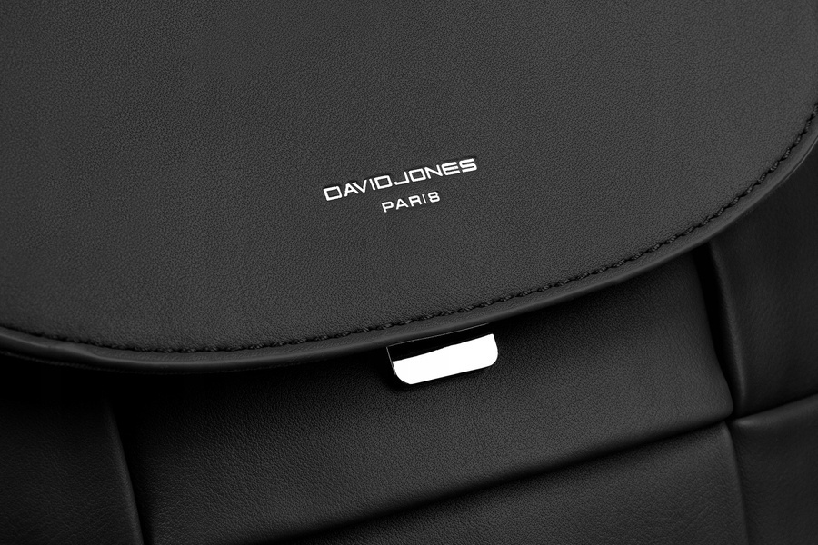 Leatherette bagpack DAVID JONES 6746-2