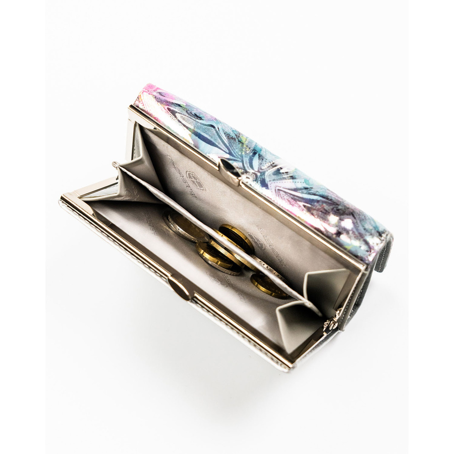 Leather+leatherette wallet RFID PETERSON PTN PX23-1-NPK