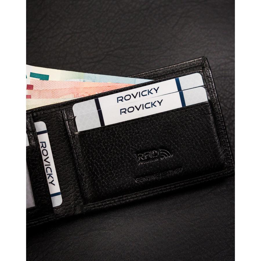 Leather card case 4U CAVALDI CW1017-NDM