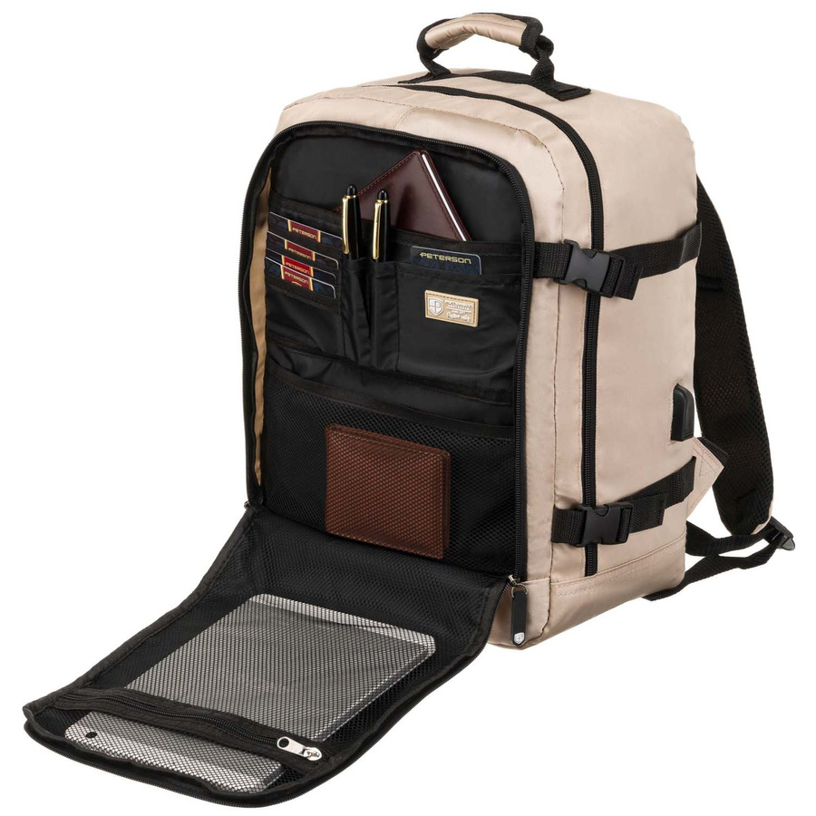 Polyester bagpack PETERSON PTN APP