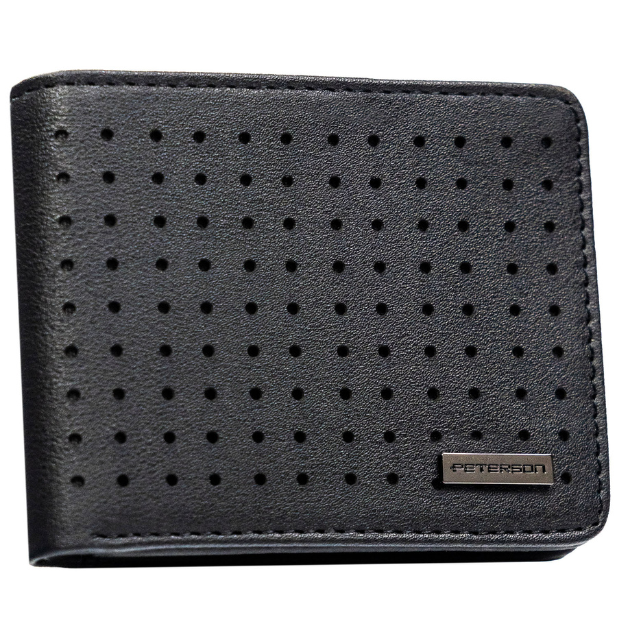 Leatherette wallet RFID PETERSON PTN EH-03Z