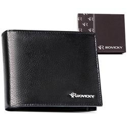 Leather wallet RFID ROVICKY R-N992-PDM