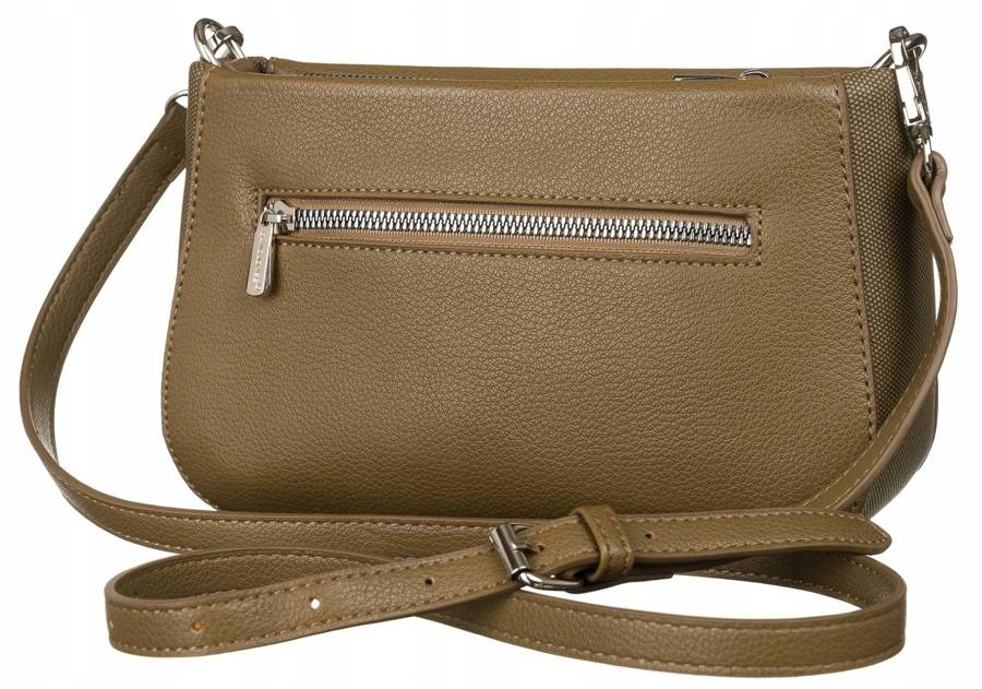 Leatherette shoulder bag DAVID JONES CM6557