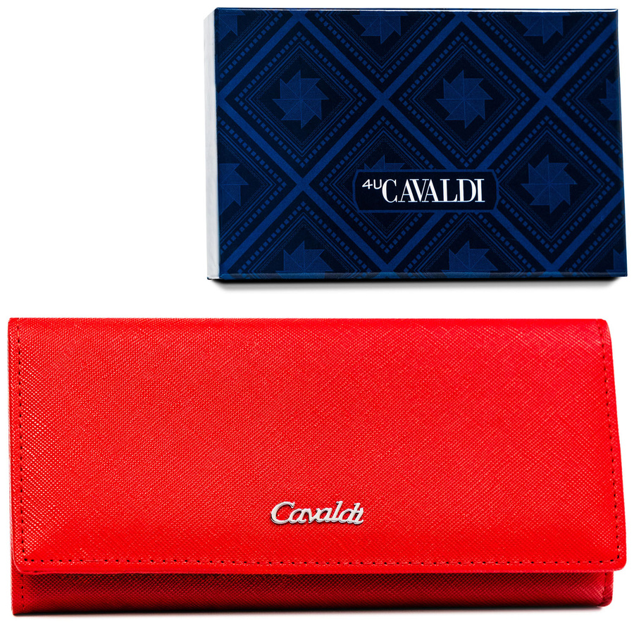 Leatherette wallet RFID 4U CAVALDI GD27-SFK