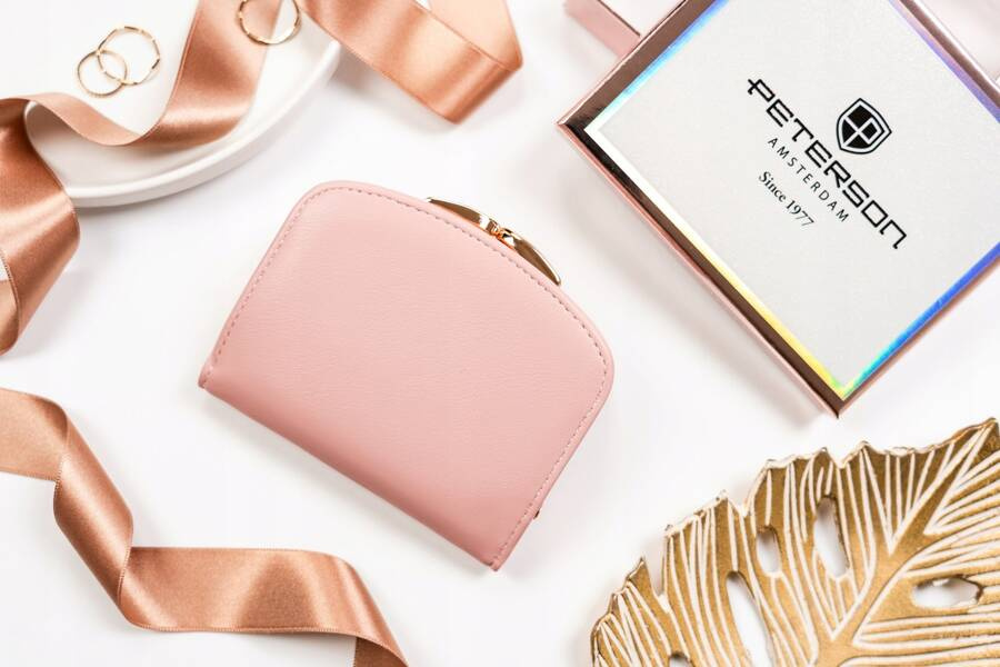 Leatherette wallet RFID PETERSON PTN 1830-F8