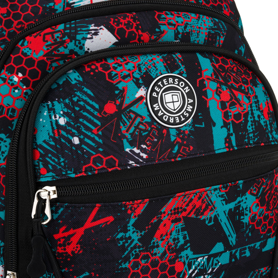 Polyester bagpack PETERSON PTN BIEDRONKA