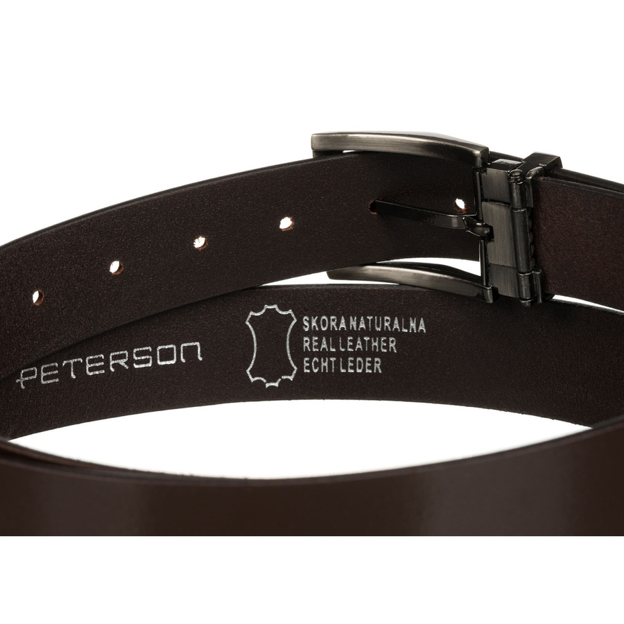 Leather belt PETERSON PTN LTP-TEX