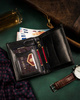 Leather wallet RFID PETERSON PTN 339-P