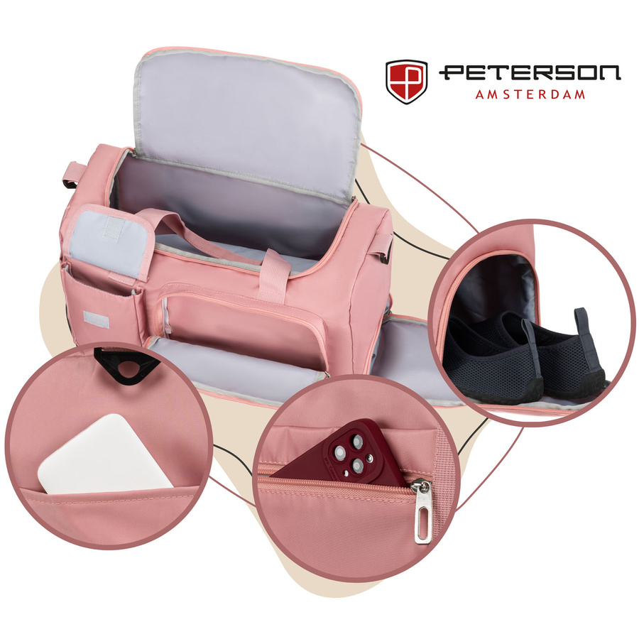 Polyester travel bag PETERSON PTN 23032