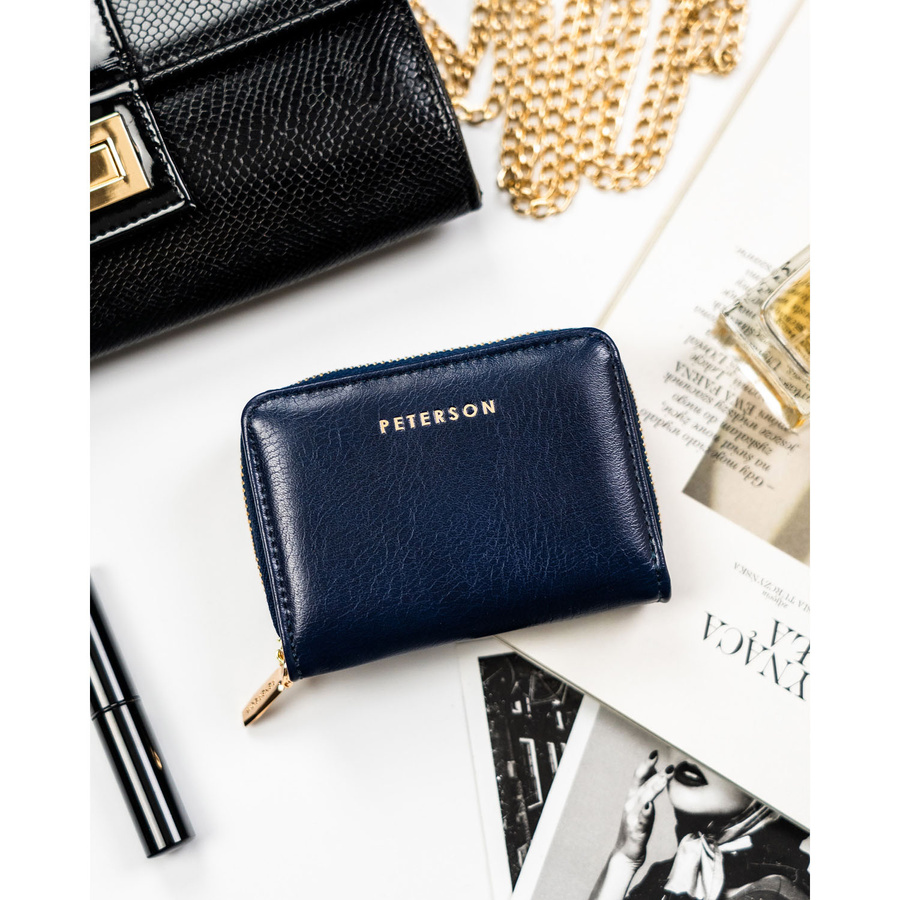 Leatherette wallet RFID PETERSON PTN 010-HF