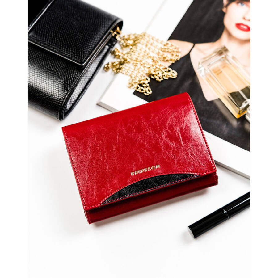Leather women wallet PETERSON PTN PL-445