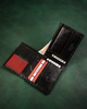 Leather's wallet and leatherette belt set PIERRE CARDIN ZM-PC