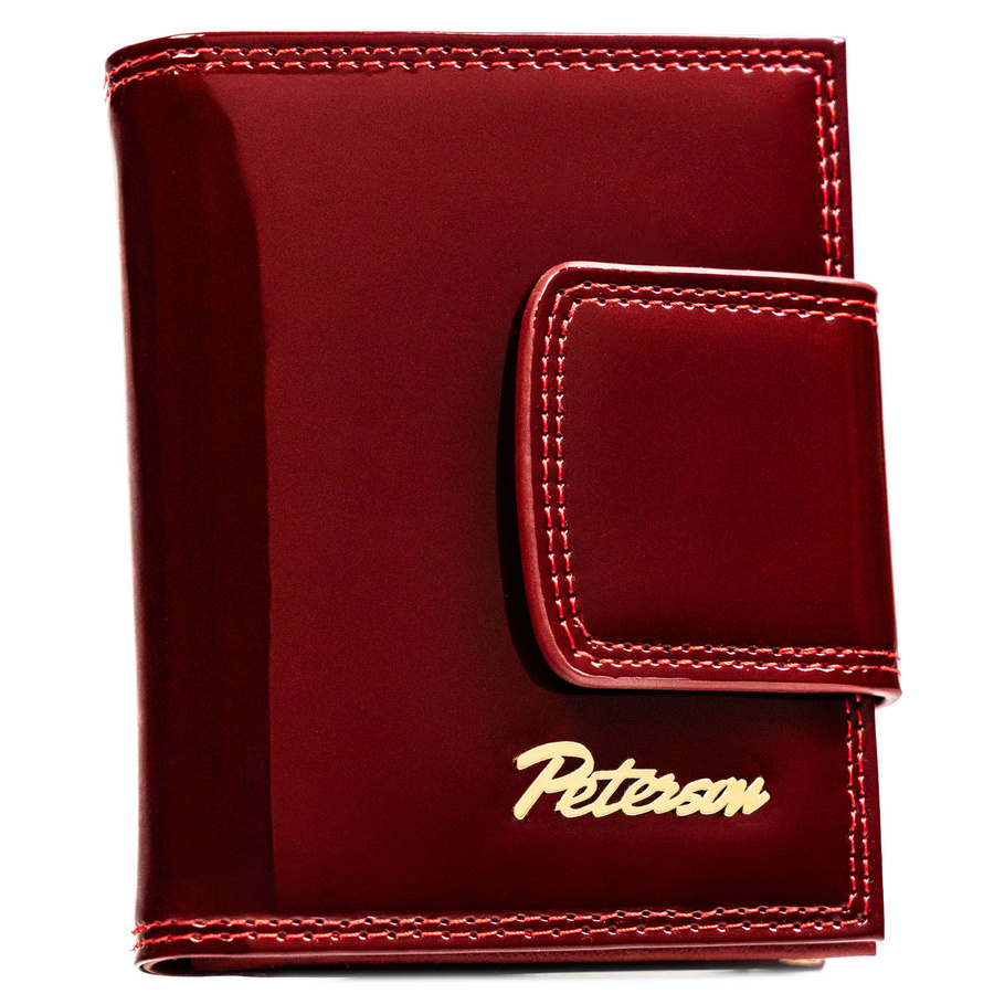Leather wallet RFID PETERSON PTN BC-42329