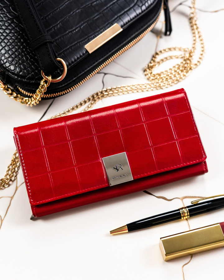 Leather & leatherette wallet ROVICKY RPX-20A