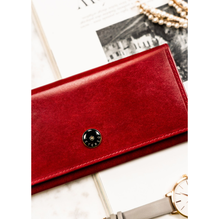 Leather wallet RFID PETERSON PTN 1680177-TVT