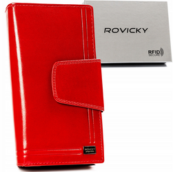 Leather wallet RFID ROVICKY CPR-123-BAR