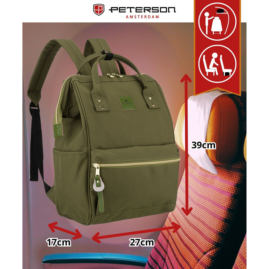 Polyester bagpack PETERSON ALFA