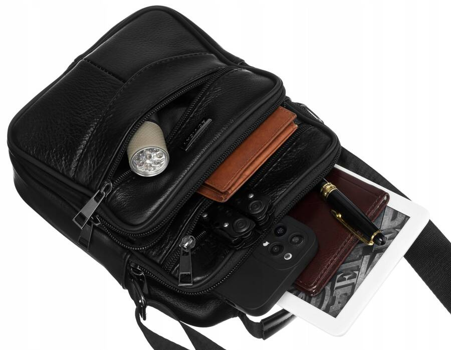 Leather bag ROVICKY R-13201-S
