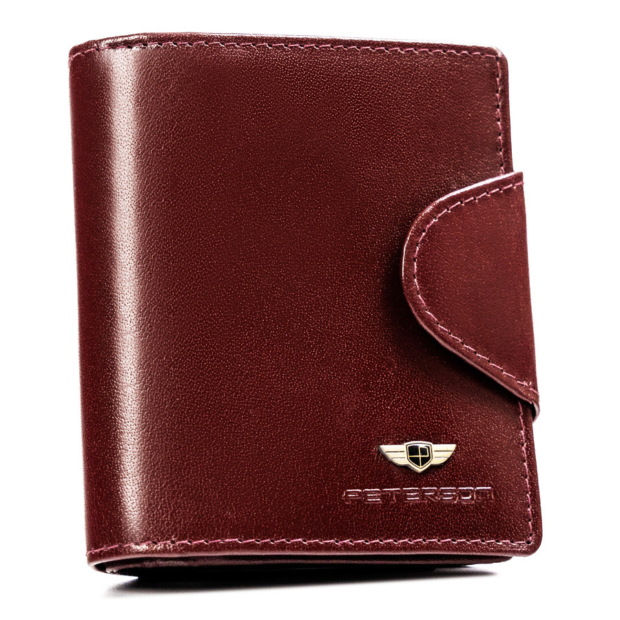 Leather's wallet RFID PETERSON PTN 2517-BO