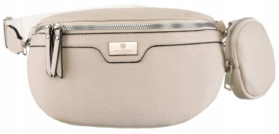 Leatherette bumbag PETERSON PTN NER-ALE-8