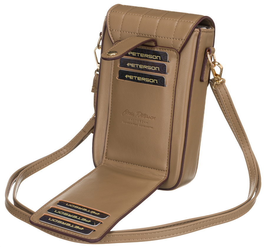 Leatherette bag PETERSON PTN M-15