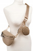 Leatherette bumbag PETERSON PTN NER-ALE-7