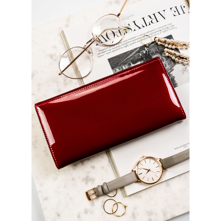 Leather wallet RFID PETERSON PTN BC-42106