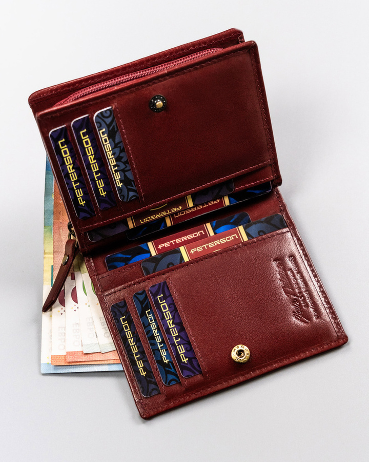 Leather wallet PTN 2549-BO