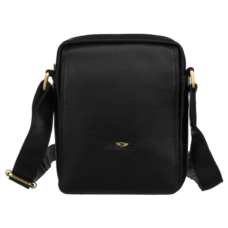 Leather bag PETERSON PTN 250586-NDM