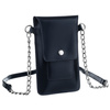 Leather mini bag-wallet 4U CAVALDI 1642-SB