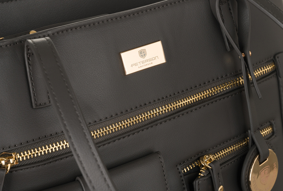 Leatherette bag PETERSON PTN TOR-ALE-4