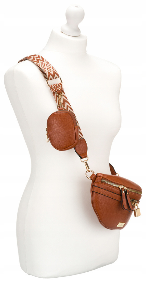 Leatherette bumbag PETERSON PTN NER-6178