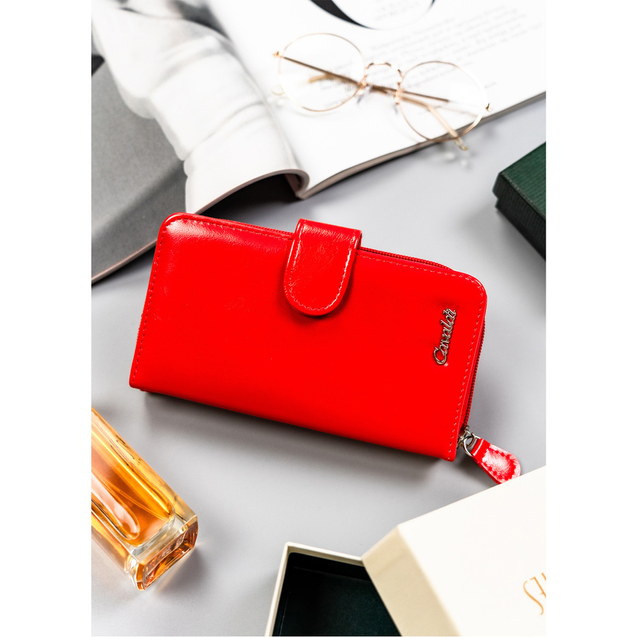 Leatherette wallet 4U CAVALDI N118-APU-BL