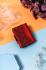 Leather wallet RFID LORENTI 42329-CEK