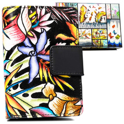 Leather wallet RFID ROVICKY R-N109-ART