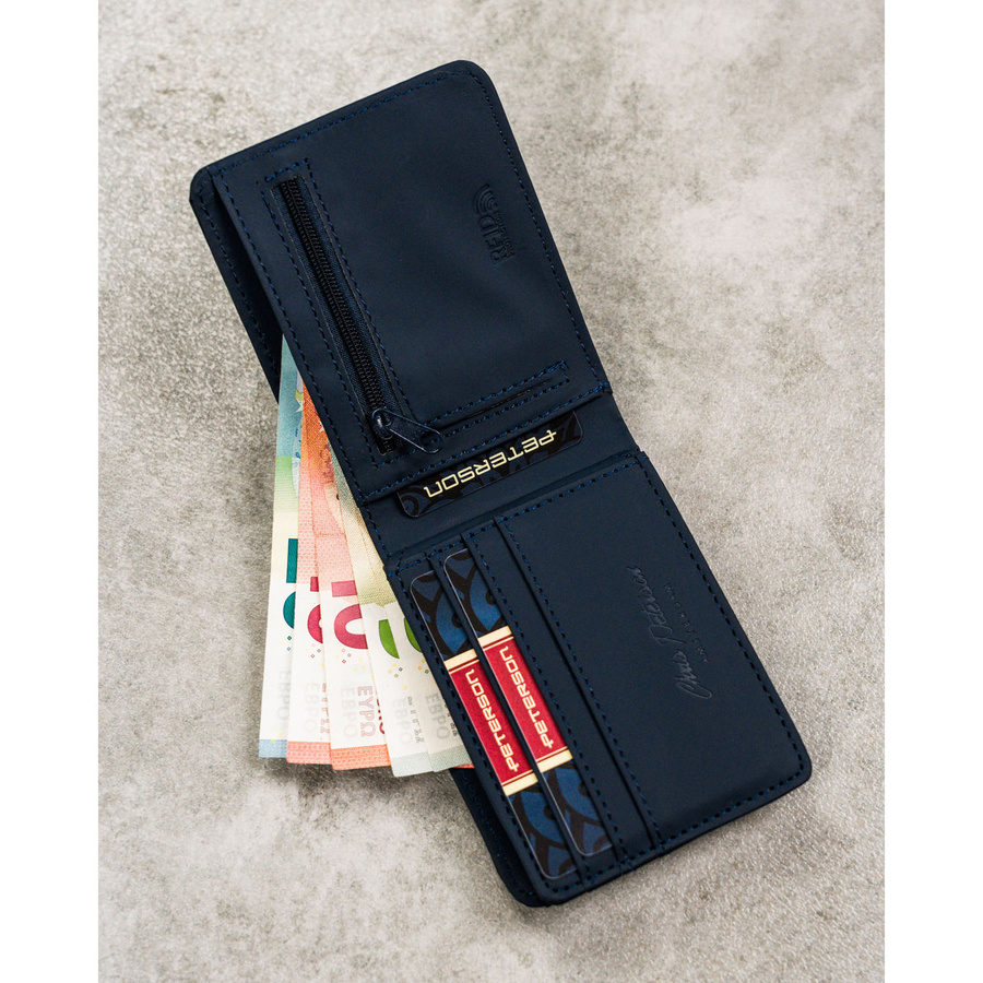 Leatherette wallet RFID PETERSON PTN EH-07Z