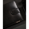 Leather wallet RFID RONALDO RM-01L-BDF-BL