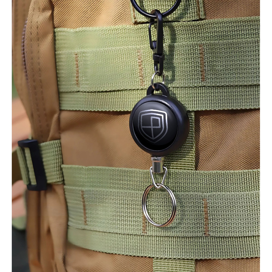 Brelok-retraktor do kluczy z wysuwaną linką - Peterson