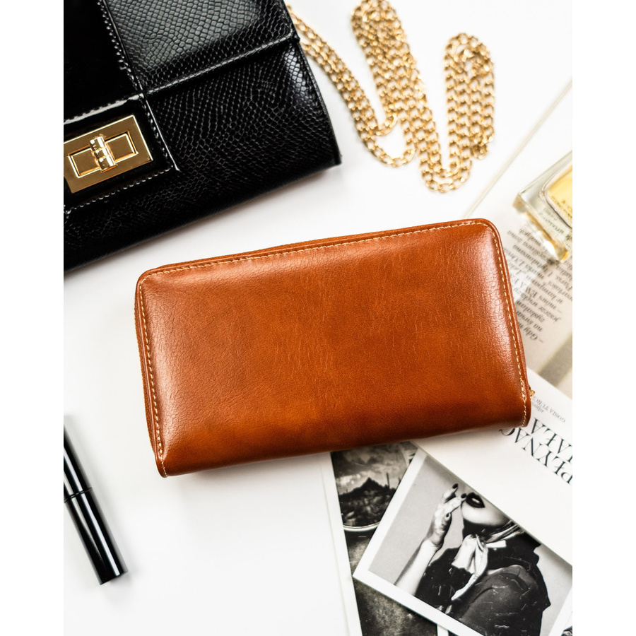 Leatherette wallet RFID PETERSON PTN 008-HF