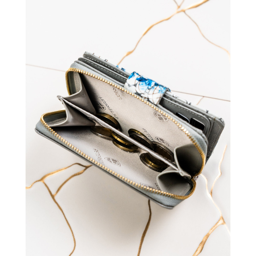 Leather wallet RFID PETERSON PTN PH31-LFL