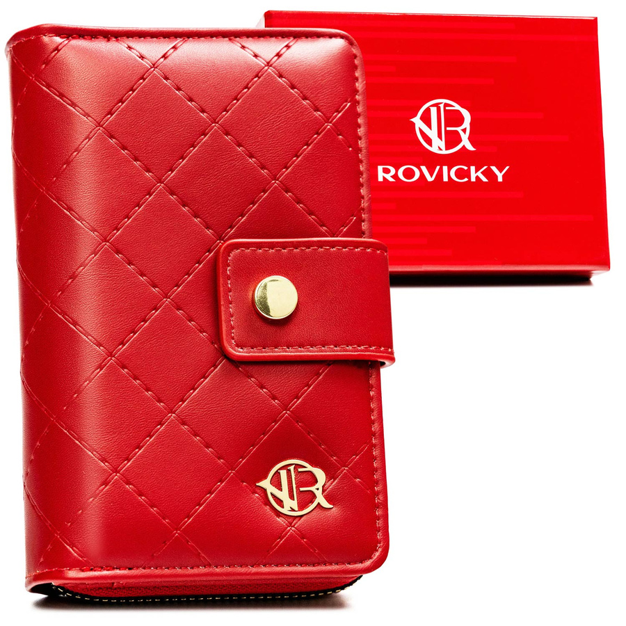 Leatherette wallet ROVICKY R-POR-02-DSC