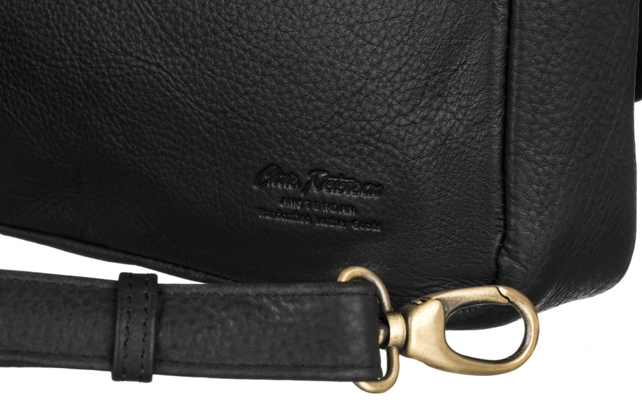 Leather's laptop bag PETERSON PTN 1728-NDM